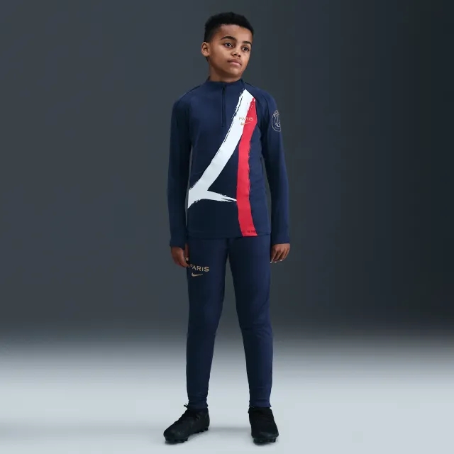 Paris Saint-Germain Strike Away Older Kids' Nike Dri-FIT Football Knit Pants - Blue - Polyester/Elastane