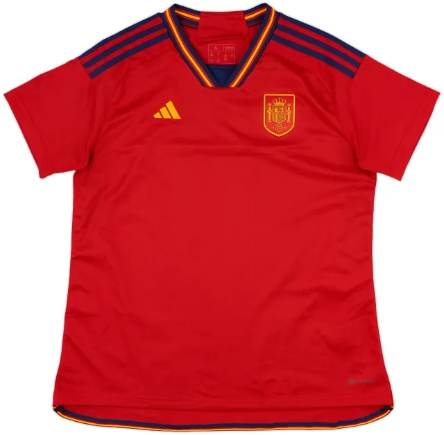 2022-23 Spain Home Shirt - 10/10 - (Women's XL)
