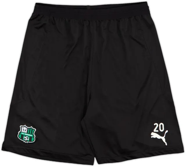 2021-22 Sassuolo Player Issue Puma Training Shorts #20 - 10/10 - (L)
