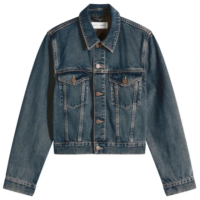 Samsøe Samsøe Women's Sabeth Denim Jacket Burnt Oak