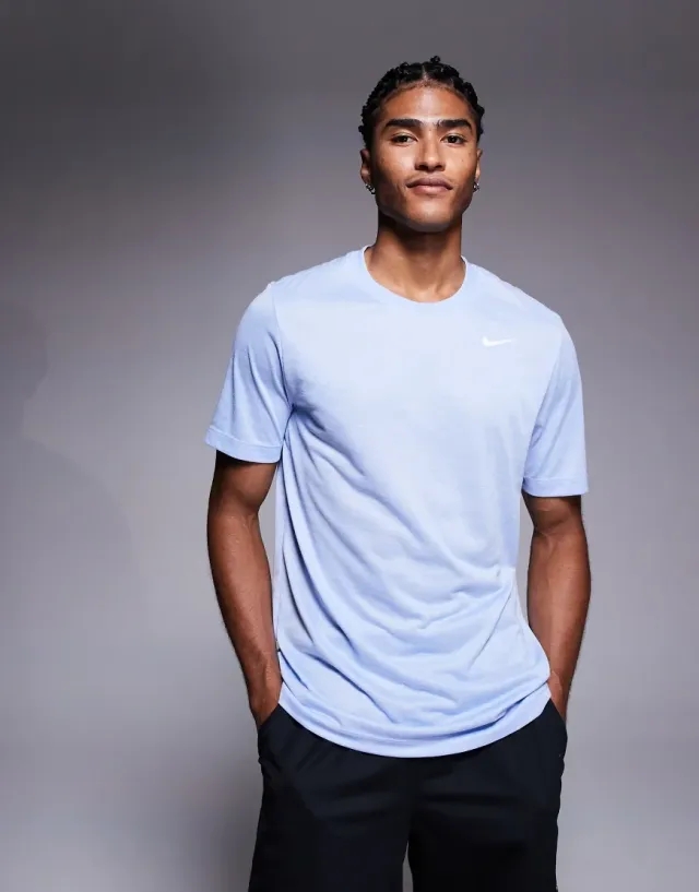 Nike Training Dri-Fit T-Shirt In Blue