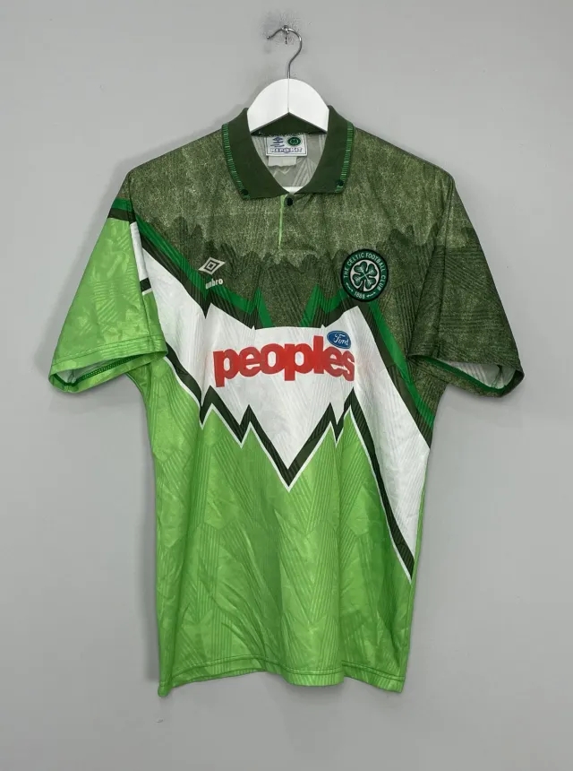 1991/92 CELTIC AWAY SHIRT (XL) UMBRO | Cult Kits