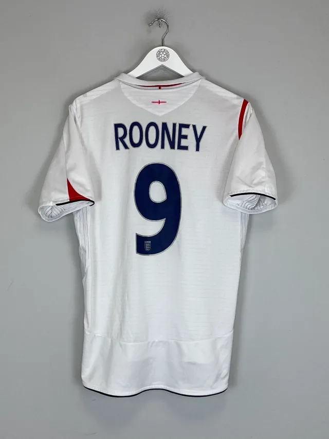 2005/07 ENGLAND ROONEY #9 HOME SHIRT (M) UMBRO | CULT KITS