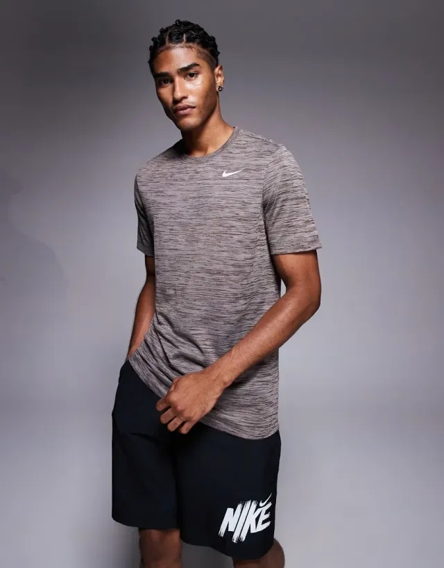 Nike Training Dri-Fit T-Shirt In Brown