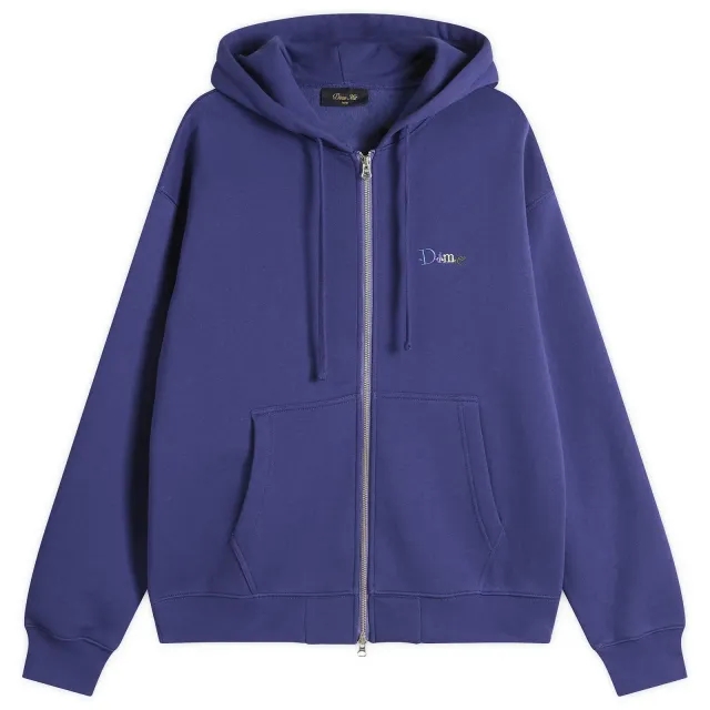 Dime Men's Friends Zip Hoodie Night Blue