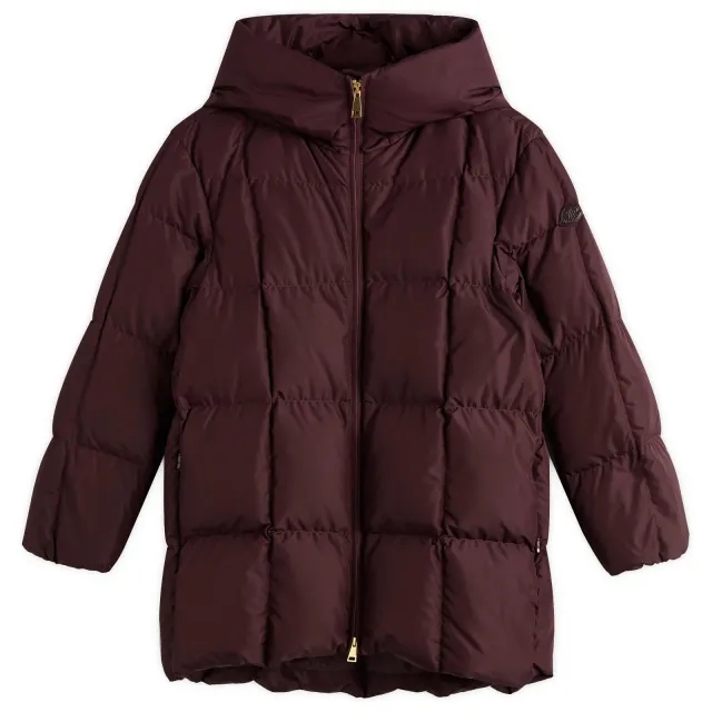 Moncler Women's Darbon Padded Jacket Burgundy