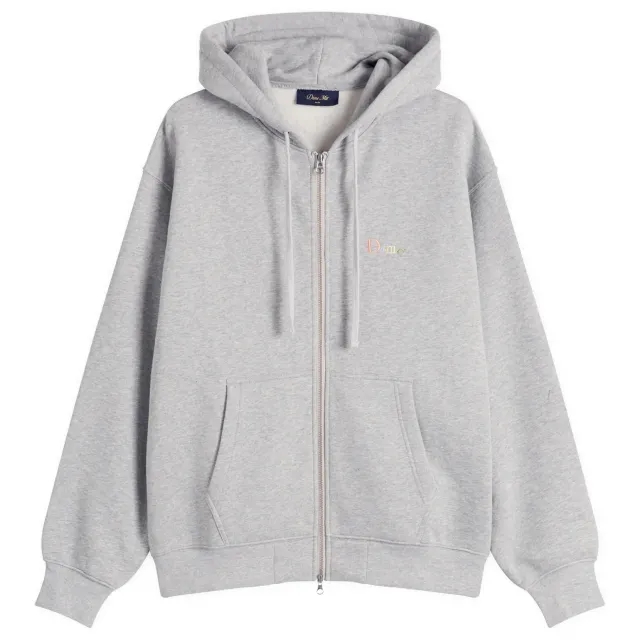 Dime Men's Friends Zip Hoodie Heather Grey