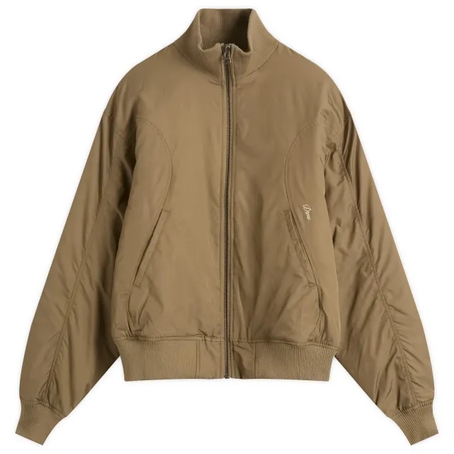 Dime Men's Insulated Bomber Jacket Khaki