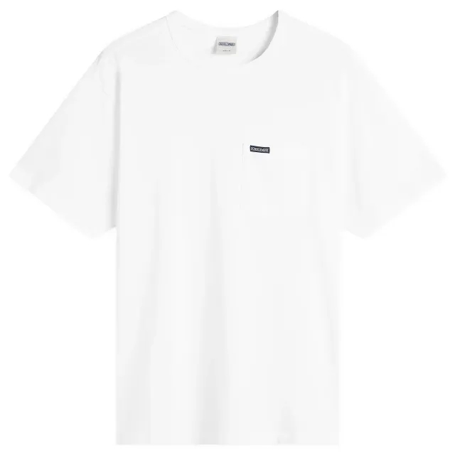 Dubbleware Men's Pocket Label T-Shirt White