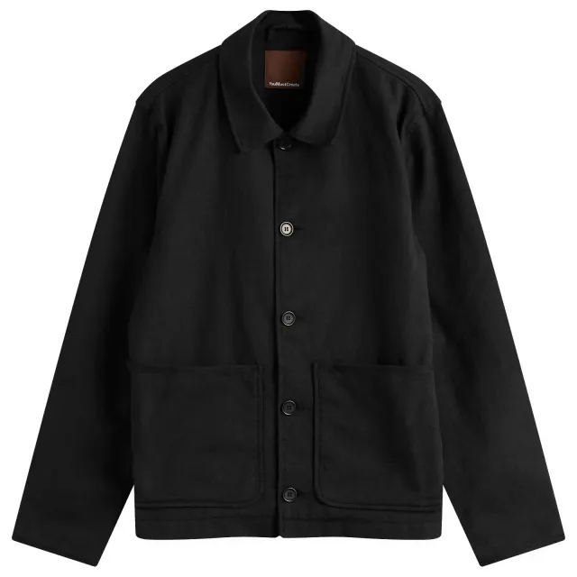 YMC Men's Groundhog Chore Jacket Black