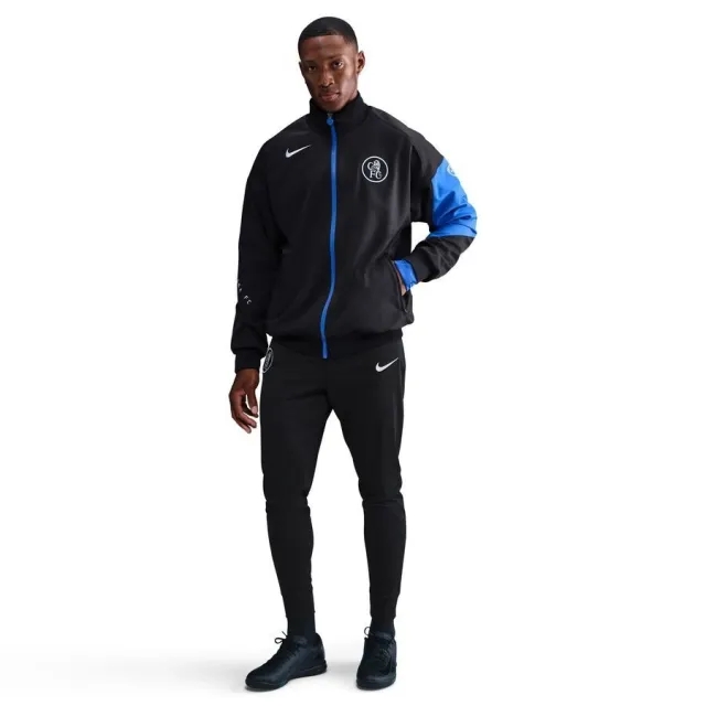 Chelsea Training Trousers Dri-Fit Strike 3Rd - Black/Field Silver - ['Black']