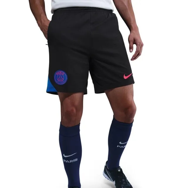 Paris Saint-Germain Strike Third Men's NIke Dri-FIT Total 90 Football Knit Shorts - Black - Polyester