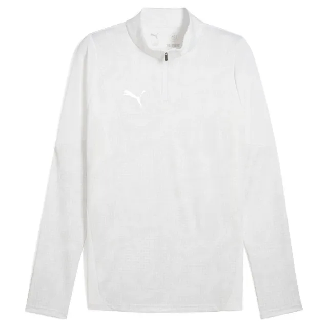 Puma Training Shirt Teamcup 1/4 Zip - ['White']