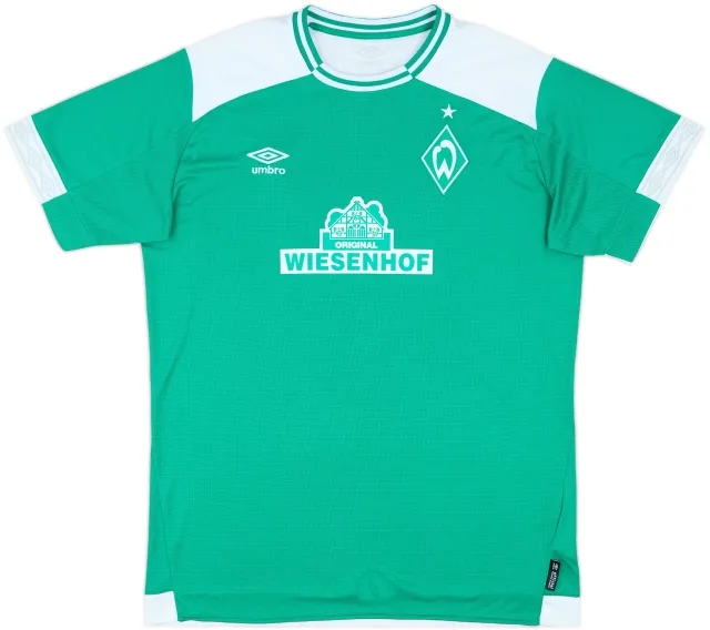 Umbro Werder Bremen Mens SS Home Shirt 2018/19