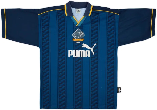 1995-96 Derby County Away Shirt - 8/10 - (L)
