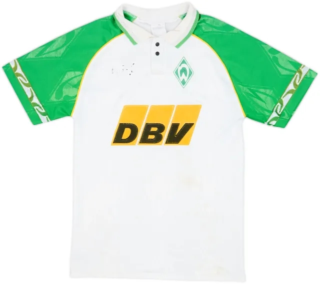 Puma Werder Bremen Mens SS Home Shirt 1995/96