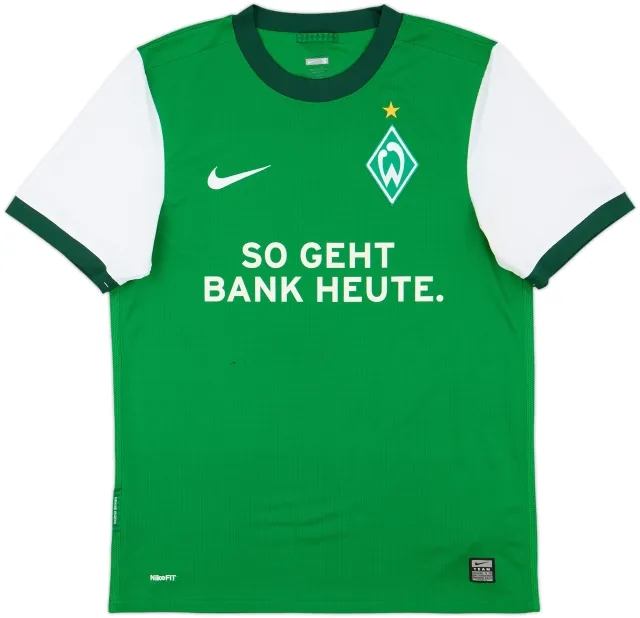 Nike Werder Bremen Mens SS Home Shirt 2009/10