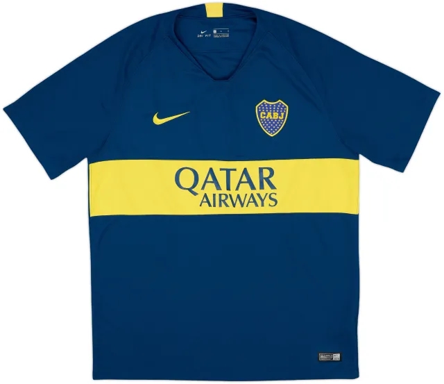 Nike Boca Juniors Mens SS Home Shirt 2018/19