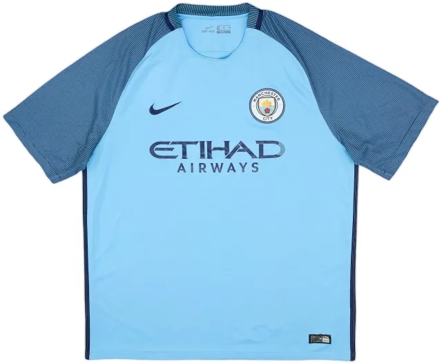 Nike Manchester City Mens SS Home Shirt 2016/17