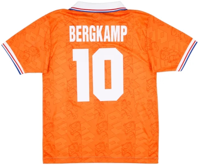 1994 Netherlands Home Shirt Bergkamp #10 - 9/10 - (L)