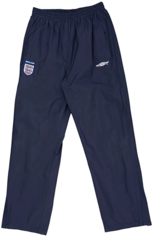 2004-06 England Umbro Track Pants/Bottoms - 9/10 - (S)