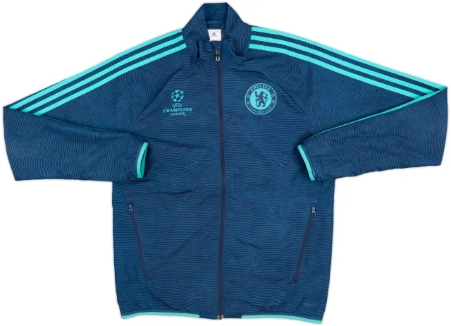 2015-16 Chelsea CL adidas Track Jacket - 6/10 - (S)