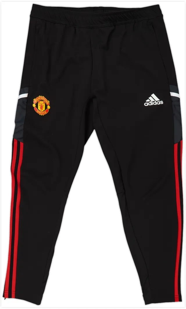 2022-23 Manchester United adidas Track Pants/Bottoms - 10/10 - (M)