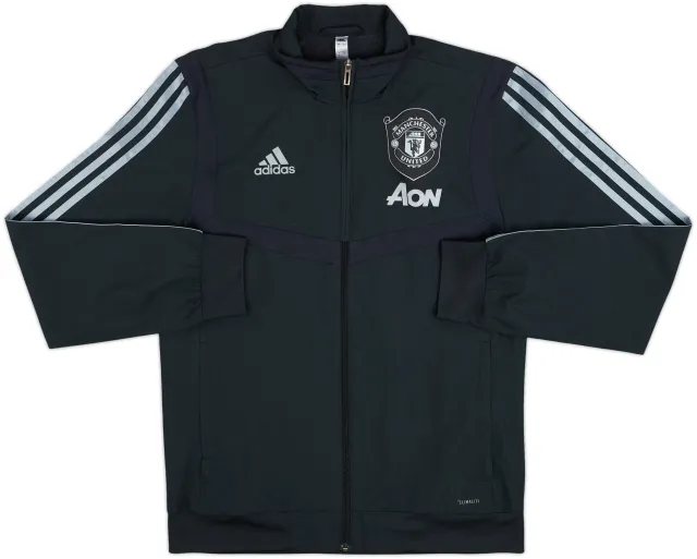 2019-20 Manchester United adidas Track Jacket - 9/10 - (S)