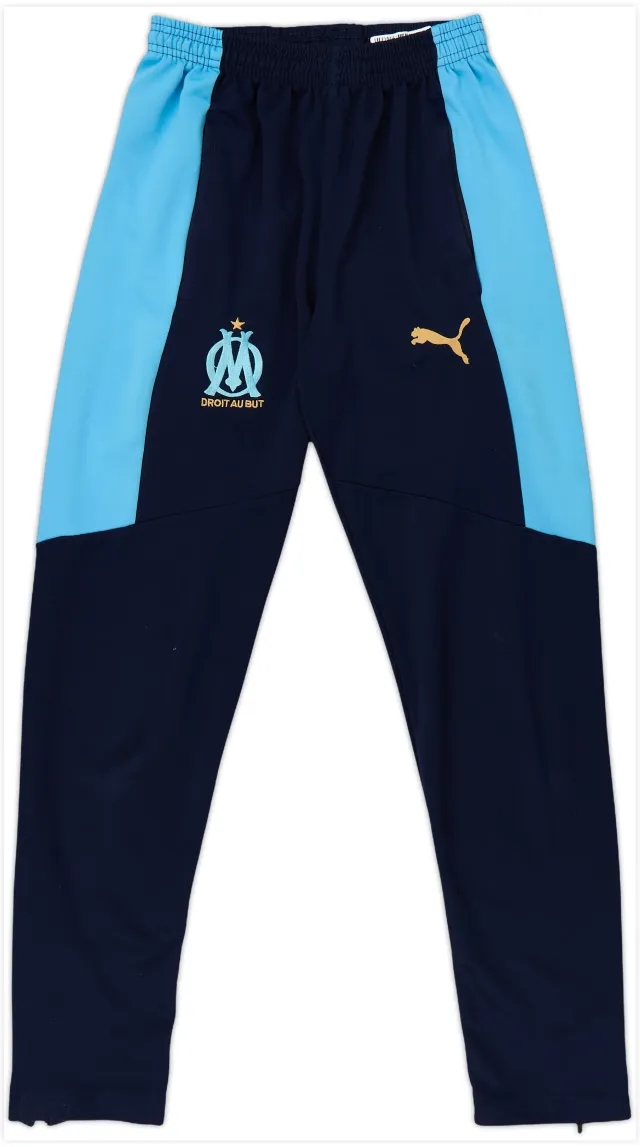 2018-19 Olympique Marseille Puma Track Pants/Bottoms - 9/10 - (S)
