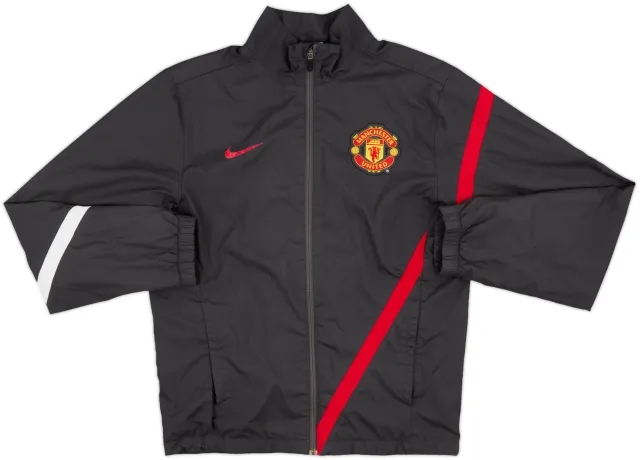 2012-13 Manchester United Nike Track Jacket - 9/10 - (S)