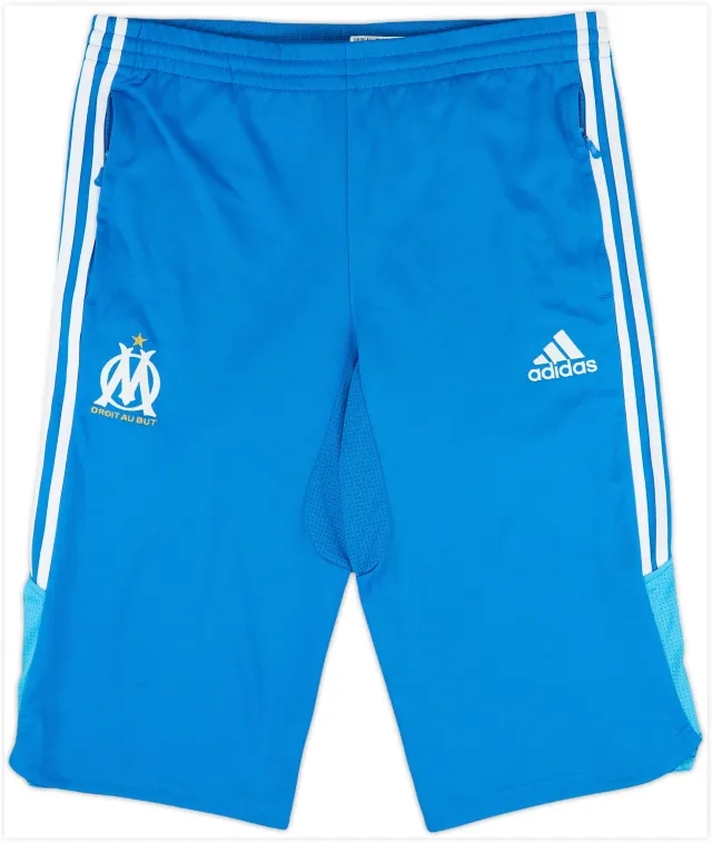 2010-11 Olympique Marseille adidas 3/4 Pants/Bottoms - 9/10 - (S)