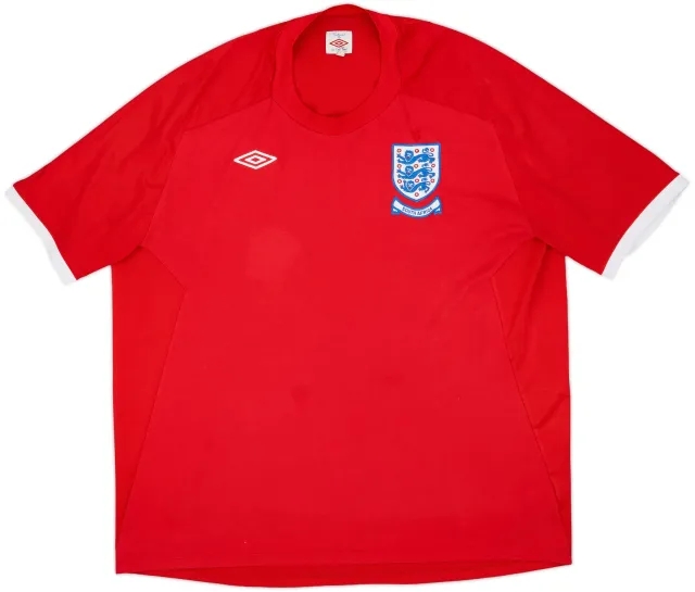Umbro England Mens SS Away Shirt 2010