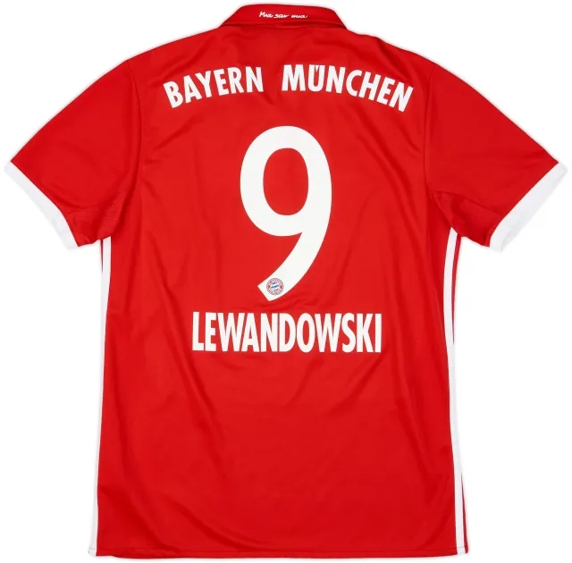 adidas Bayern Munich Mens SS Home Shirt 2016/17