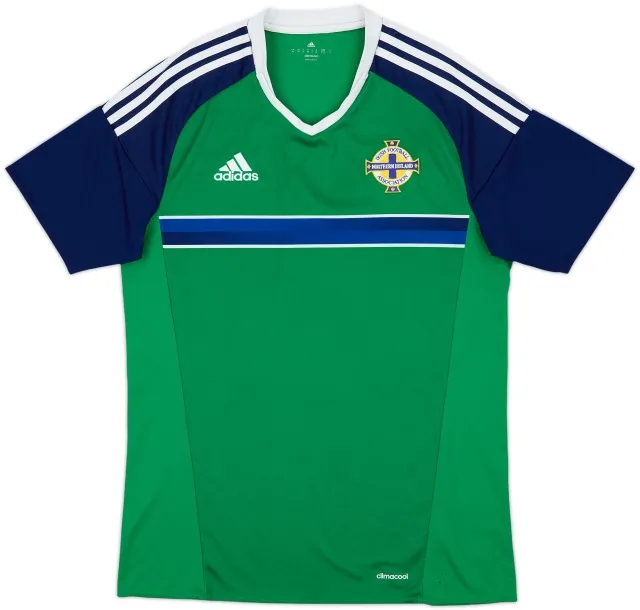 2016-17 Northern Ireland Home Shirt - 7/10 - (M)