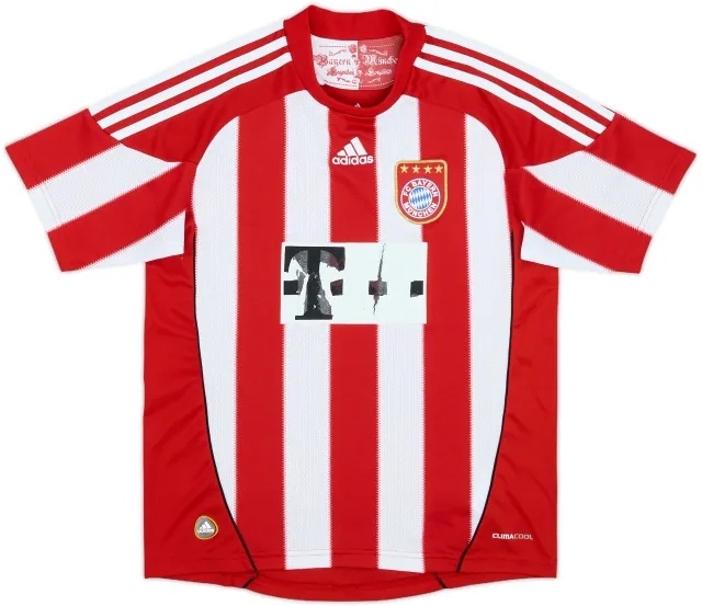 adidas Bayern Munich Boys SS Home Shirt 2010/11