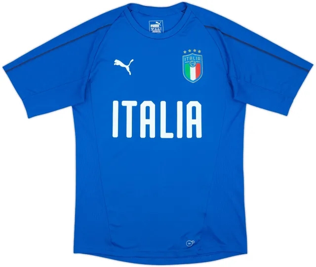 2017-18 Italy Puma Training Shirt - 8/10 - (M)