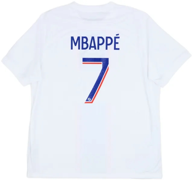 2022-23 Paris Saint-Germain Third Shirt Mbappe #7 - 8/10 - (XL)