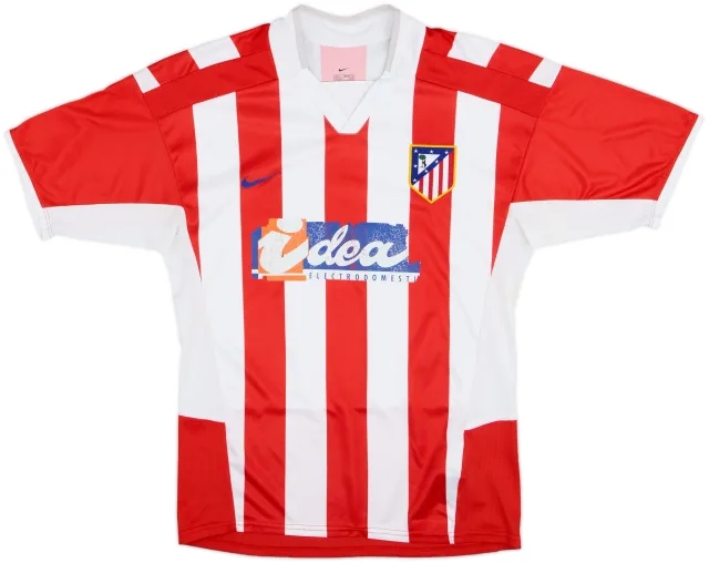 Nike Atlético Madrid Mens SS Home Shirt 2002/03