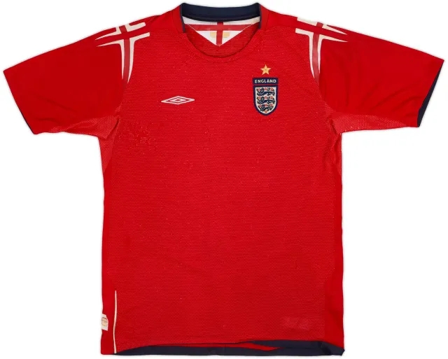 Umbro England Boys SS Away Shirt 2004