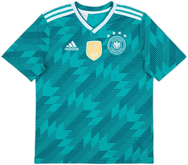 adidas Germany Boys SS Away Shirt 2018