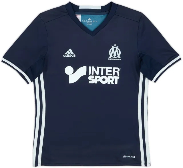 2016-17 Olympique Marseille Away Shirt - 7/10 - (M.Boys)