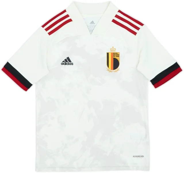 adidas Belgium Boys SS Away Shirt 2020