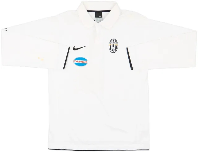 2005-06 Juventus Nike Polo L/S Shirt - 7/10 - (M)