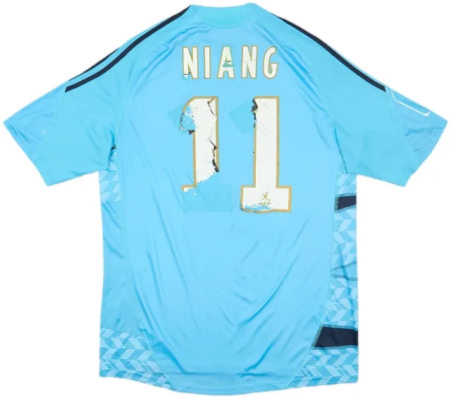 2009-10 Olympique Marseille Away Shirt Niang #11 - 3/10 - (XL)
