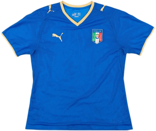 2007-08 Italy Home Shirt - 9/10 - (Women's XL)