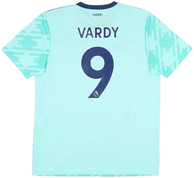 2021-22 Leicester City Away Shirt Vardy #9 - 10/10 - (L)