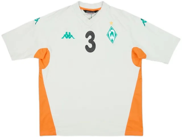 Kappa Werder Bremen Mens SS Player Issue Home Shirt 2006/07