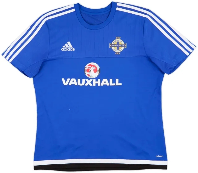 2016-17 Northern Ireland adidas Training Shirt - 9/10 - (L)