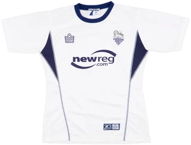 2003-04 Preston North End Home Shirt - 8/10 - (Women's M)