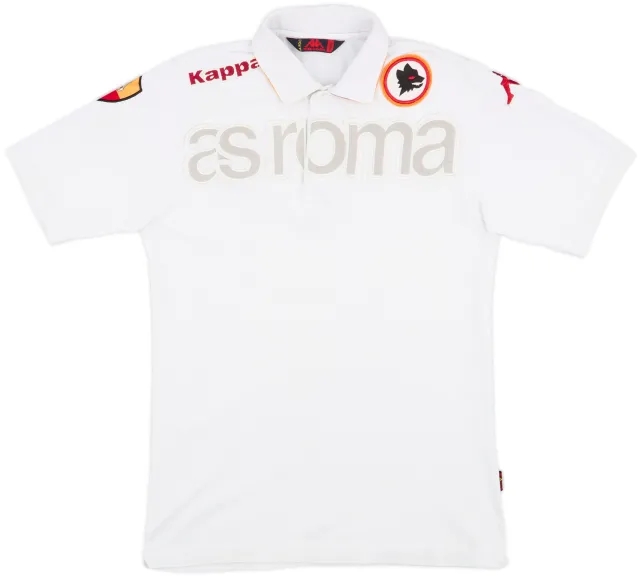 2003-04 Roma Kappa Polo Shirt - 7/10 - (S)
